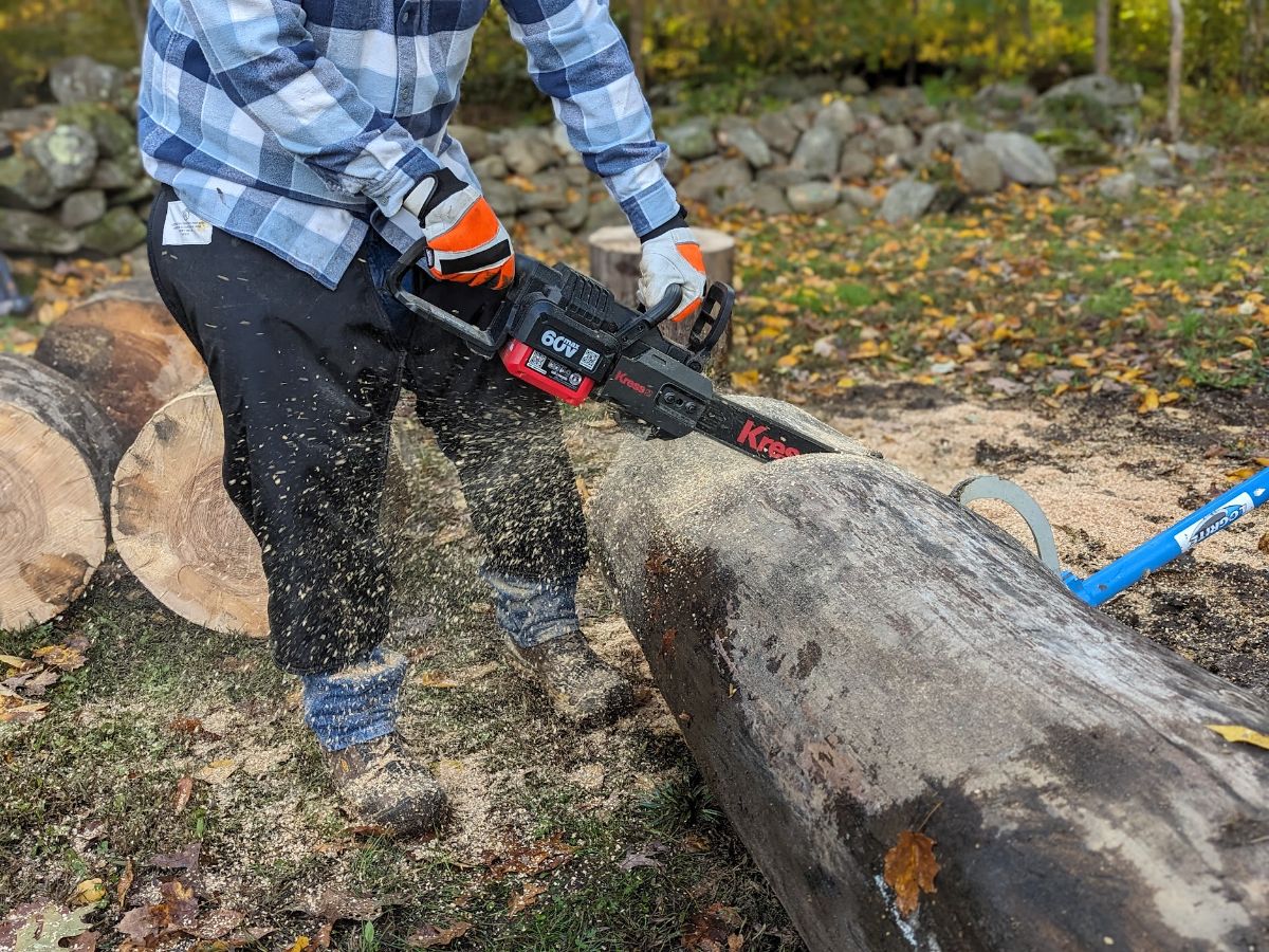 Kress 60V 16" Battery Chainsaw Review