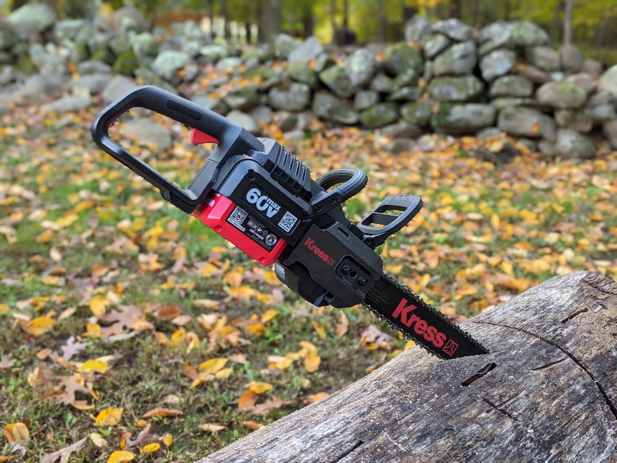 Kress 60V 16" KC300.9 Chainsaw Review